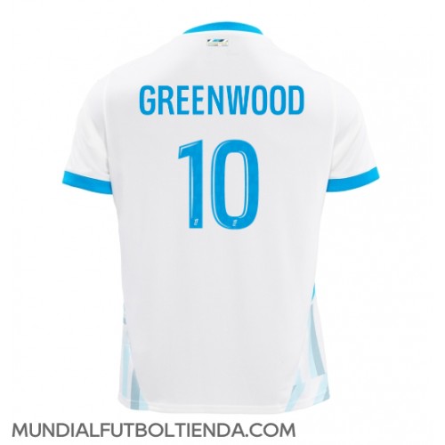 Camiseta Olympique de Marseille Mason Greenwood #10 Primera Equipación Replica 2024-25 mangas cortas
